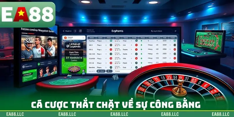 Cá cược thắt chặt về sự công bằng
