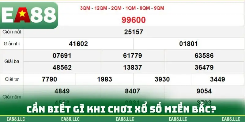 Cần biết gì khi chơi xổ số miền Bắc?